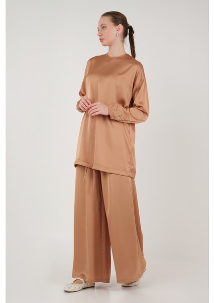 Basic Saten Takım Somon modelleri