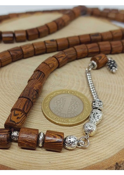 Venge Ağacı Silindir 99LUK Tesbih 8mm (5147) modelleri