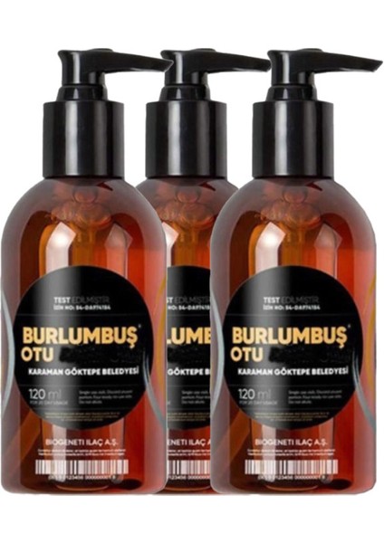 Burlumbuş Otu Jeli 3lü Adet Relax Jeli 120 ml Hazn926000403
