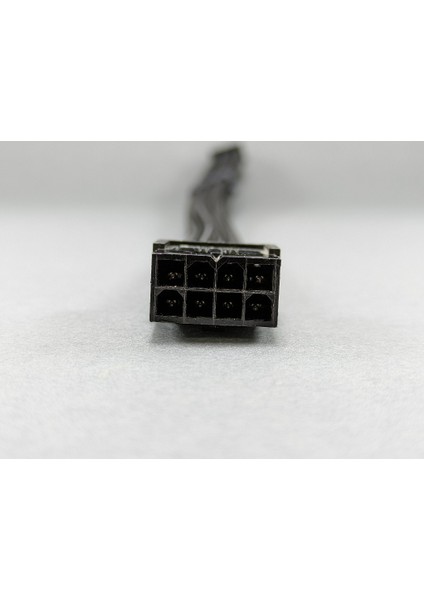 8 Pin Cpu (Işlemci) Uzatma Kablosu - Beyaz Sleeved