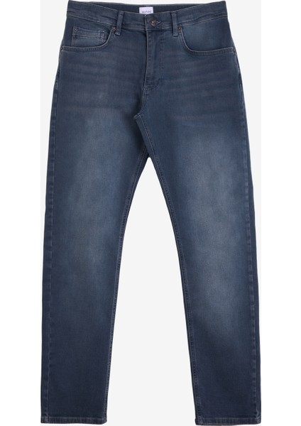 Straight Lacivert Erkek Denim Pantolon Washington Straight-23