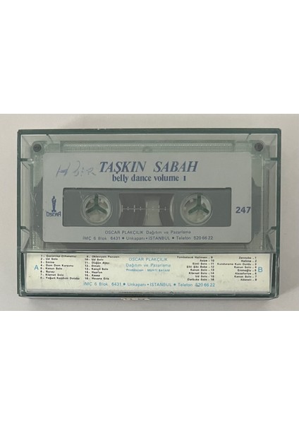 Taşkın Sabah - Belly Dance Volume 1 Kaset