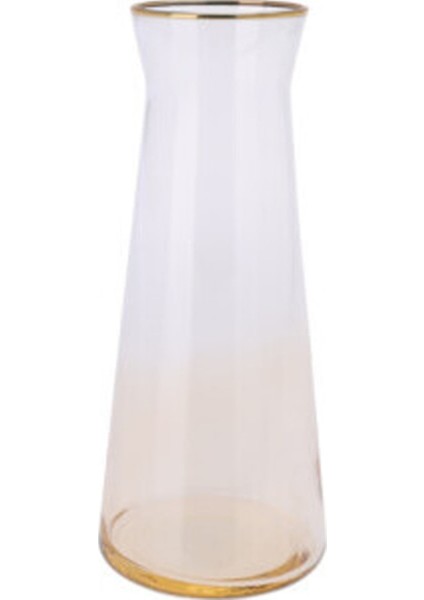 Altın Detaylı Cam Sürahi