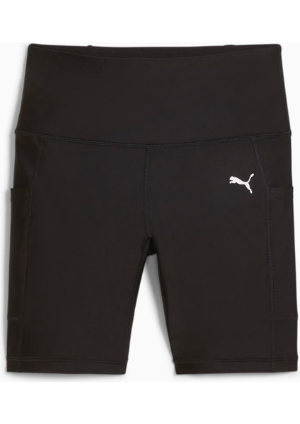 Siyah Kadın Lastikli Bel Dar Kalıp Tayt 52574901 Run Ultrfrm 6 Tıght Short