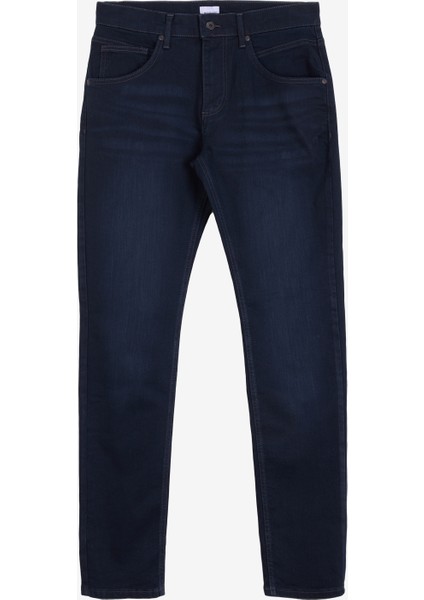 Normal Bel Slim Fit Lacivert Erkek Denim Pantolon Michigan Slim - 1322
