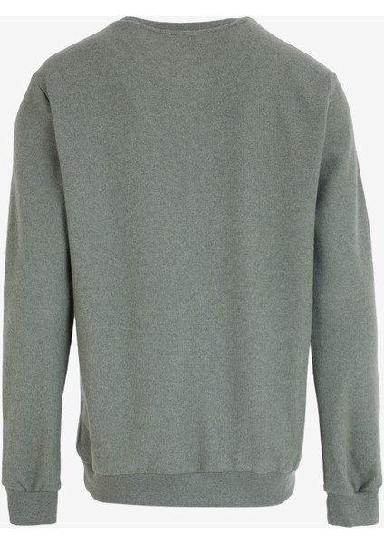 Bisiklet Yaka Haki Erkek Sweatshırt M4WM-SWT-1559 fiyatları