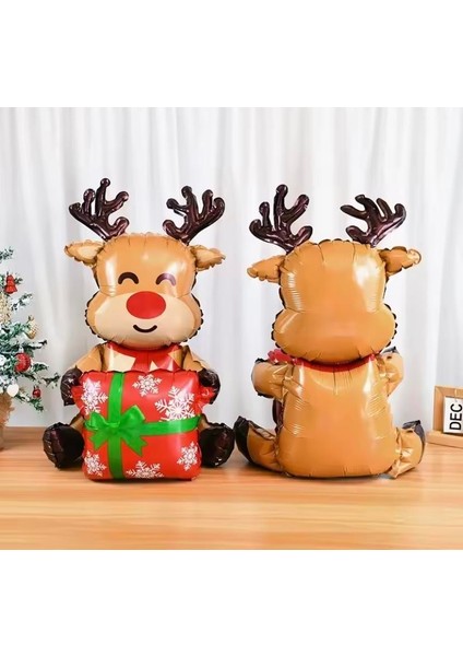 Yılbaşı Özel Geyik Folyo Balon fiyatları