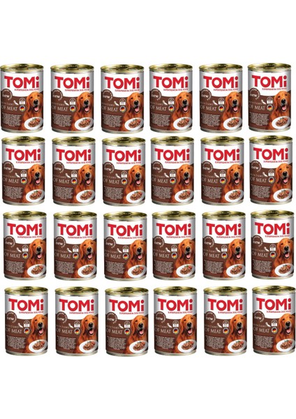 Karışık Etli Gravy Soslu Köpek Konservesi 400 Gr. x 24 Adet