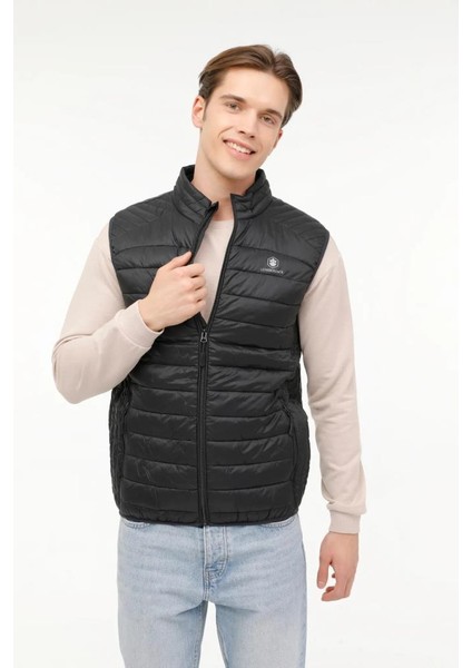 M-Sn7 Andro Vest 2pr Sıyah Hafif Kısa Yelek