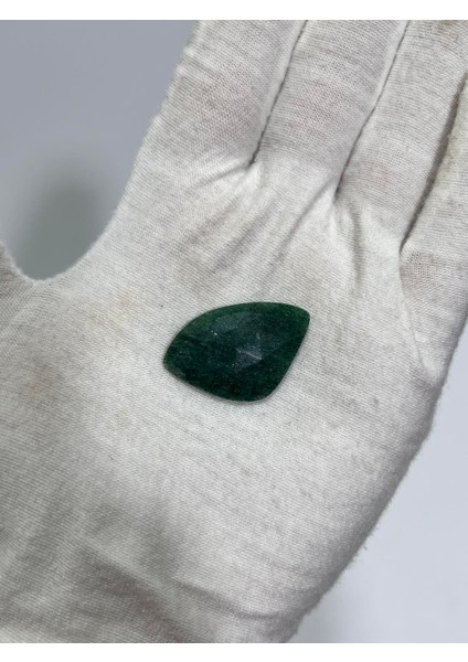 Faset Kesim Doğal Zümrüt Taşı 14,7 Karat