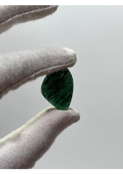 Faset Kesim Doğal Zümrüt Taşı 14,7 Karat fiyatları