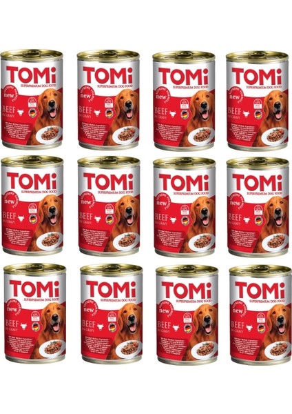Sığır Etli Gravy Soslu Köpek Konservesi 400 Gr. x 12 Adet