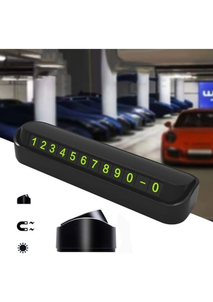 Araç Ön Cam Telefon Numarası Açma Kapamalı Numaratör Cep Telefon Araç Numaratik