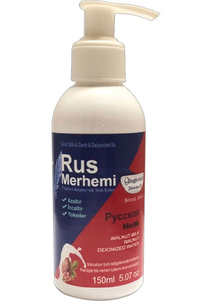 Blue 150 ml Cevizli & Ceviz Sütlü Russ Merhemi Tüylere Krem