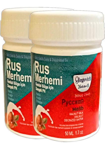 Valnut Milk & Walnut Russ Merhemi 2 Adet x 50 ml Kadın Özel Yerler Tüylere Krem