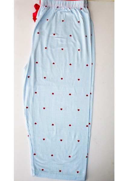 Kapri Boy Made By Me Lüks Modal Kumaş Ev Giyim Pijama Altı Kadın Yüksek Bel Modern Estetik