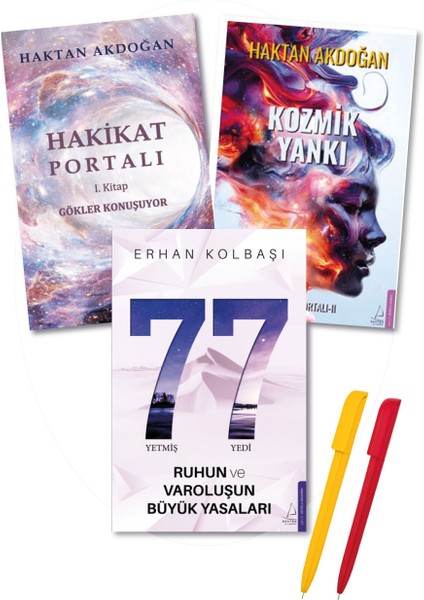 Uyanış ve Tuzaklar - Yetmiş Yedi 77 - Kozmik Yankı - Hakikat Portalı 4'lü Set