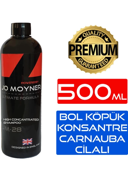 Jo Moyner Pro Ph Neutral Snow Foam Konsantre Ph Nötr Yıkama Köpüğü 500ML Formulated In England