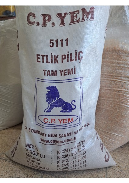 5111 Etlik Piliç Tavuk Güvercin Yavru Yemi( 20 Kg)
