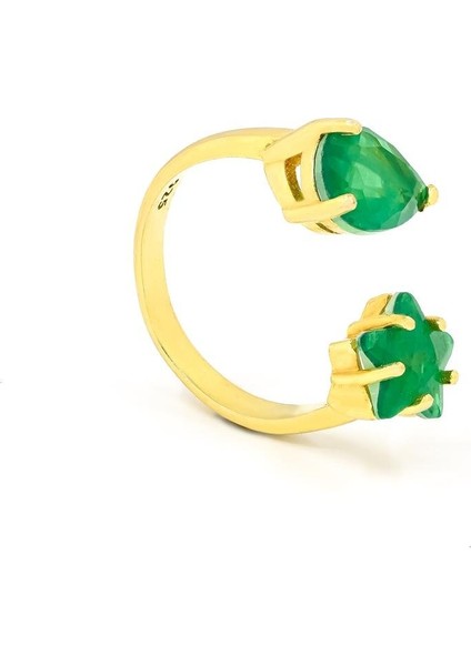 Green Way I Gümüş Yüzük