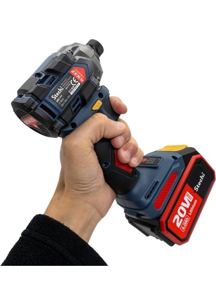 SX32- 2 x 4.0 Çift Akülü Kömürsüz Darbeli Vidalama 20 V - 4 Ah