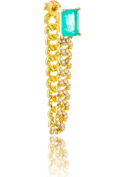 Paraiba Gurmet Gümüş Küpe