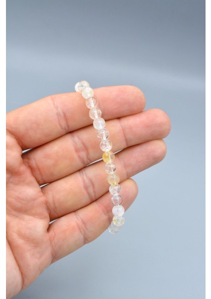 Küre Model Hakiki Doğal Topaz Taşı Bileklik fırsatları