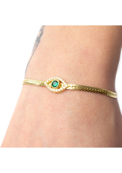 Safderun Italyan Zincir Gümüş Bileklik