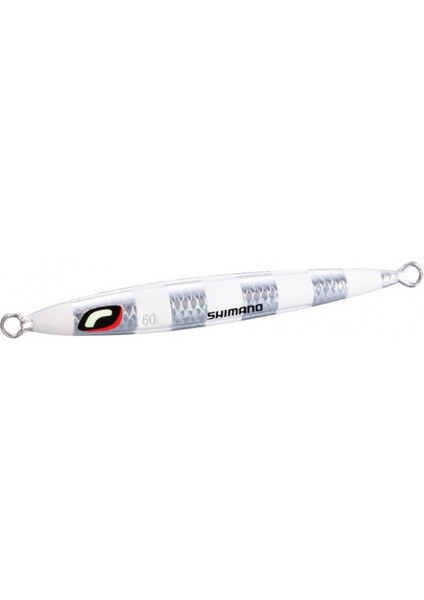 Ocea Stinger Butterfly Pebble Light 105MM 60GR Metal Jig Yem 002 N Zebra