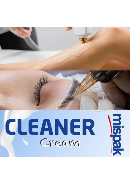 Cleaner Lazer Epilasyon Ağda Kalıcı Makyaj Öncesi Topikal Krem