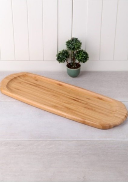 Bambu Sunum Tepsi 45X16 cm  STP4516