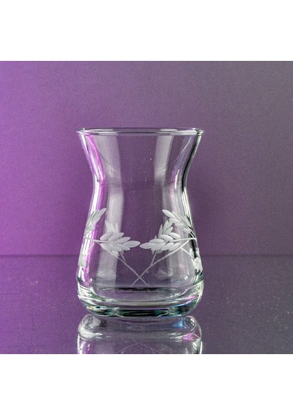Herdem 6lı Çay Bardağı 132 cc Sürgün Desenli