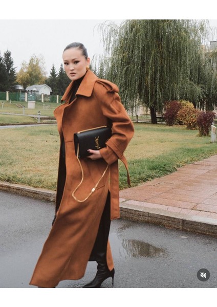 Vegan Vintage Nubuk Kaban - Taba Rengi Süet Kaban - Özel Tasarım Premium Kalite modelleri