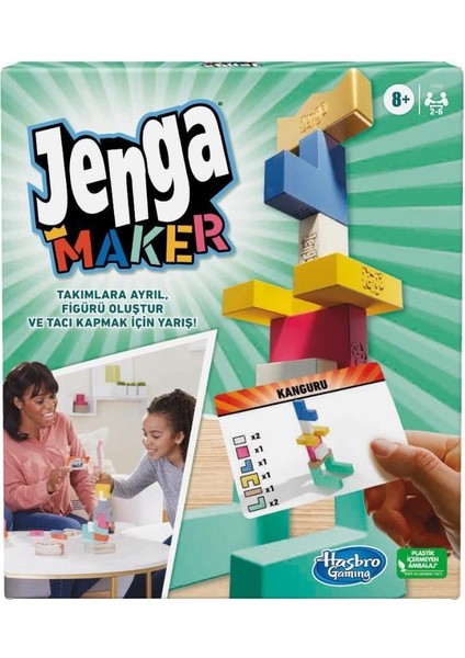 F4528 Hasbro Gaming - Jenga Maker +8 Yaş