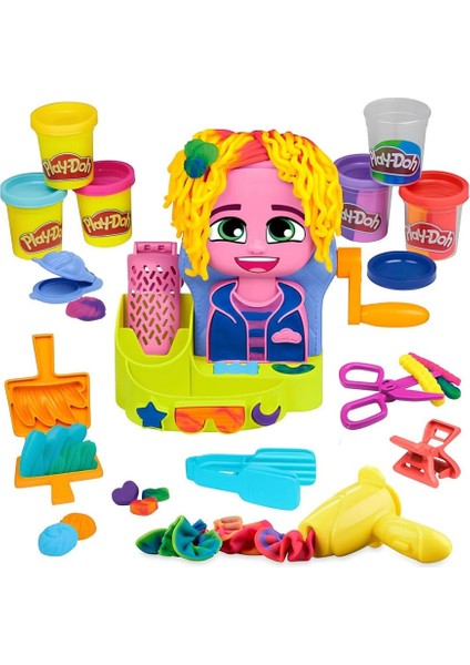 Nessiworld Play-Doh Renkli Kuaför Salonu