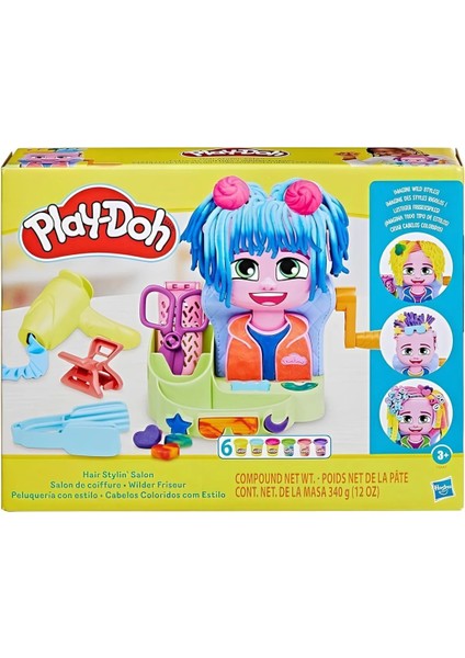 Nessiworld Play-Doh Renkli Kuaför Salonu