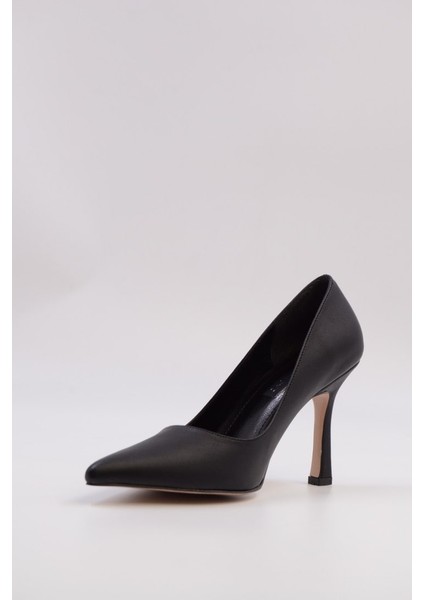 Charlotte Siyah Cilt Yüksek Topuklu Kadın Stiletto fiyatları