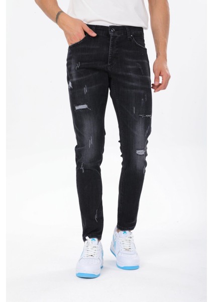 Pamuklu Skinny Erkek Denim Kot Pantolon