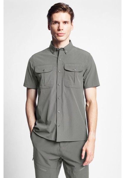 Erkek Outdoor Kısa Kollu Gömlek 24Y-1053