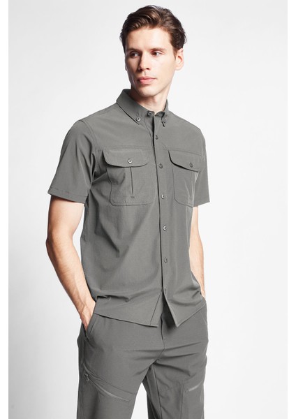 Erkek Outdoor Kısa Kollu Gömlek 24Y-1053 modelleri
