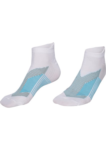 La-2200 Beyaz 2'li Spor Çorabı 36-40 Numara