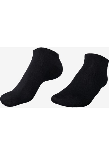 LA-3154 Siyah Tekli Spor Patik Çorap 36-40 Numara