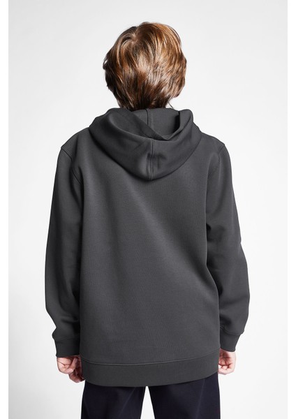 Çocuk Fermuarlı Kapüşonlu Sweatshirt 24S-3226-24B fırsatları