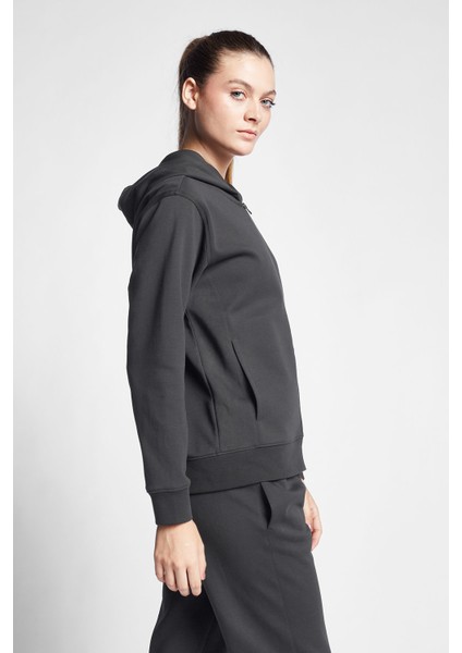 Kadın Fermuarlı Kapüşonlu Sweatshirt 24S-2219-24B fiyatları