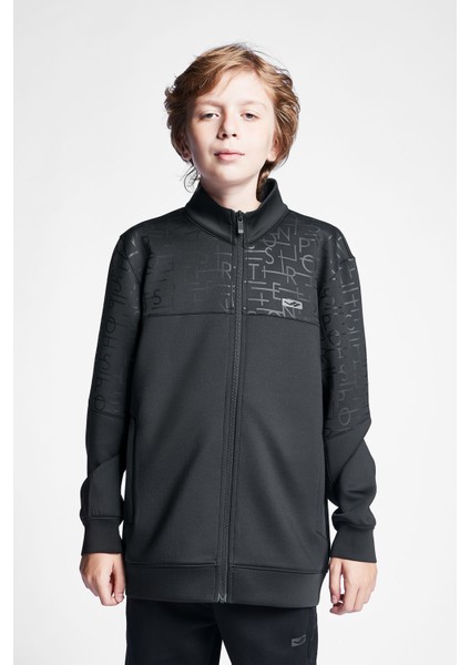 Çocuk Fermuarlı Sweatshirt 24B-3135