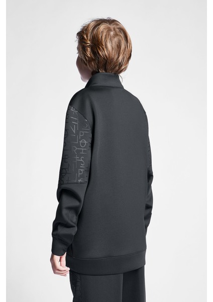 Çocuk Fermuarlı Sweatshirt 24B-3135