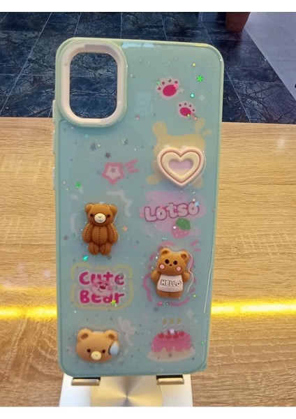 Samsung Galaxy 05 Uyumlu Kabartma Figürlü Darbe Korumalı Kapak Renkli Kılıf