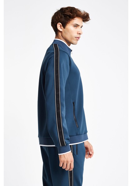 Erkek Fermuarlı Sweatshirt 24N-1126
