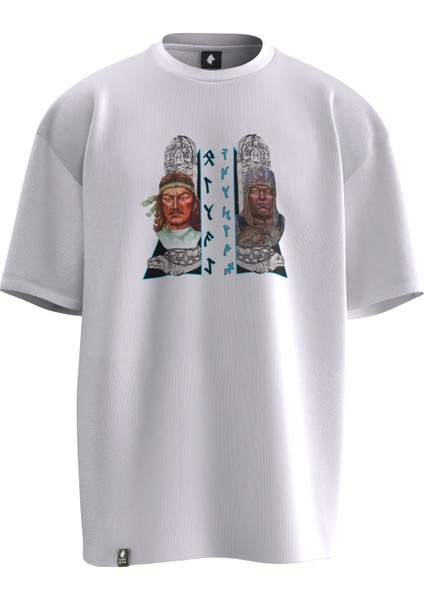 Bilge Kağan & Kültegin Tasarımlı Unisex T-Shirt