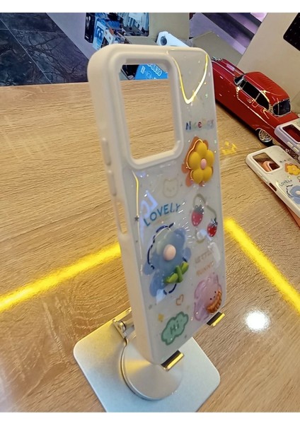 Xiaomi Redmi Note 12 4g Uyumlu Kabartma Figürlü Darbe Korumalı Kapak Renkli Kılıf modelleri